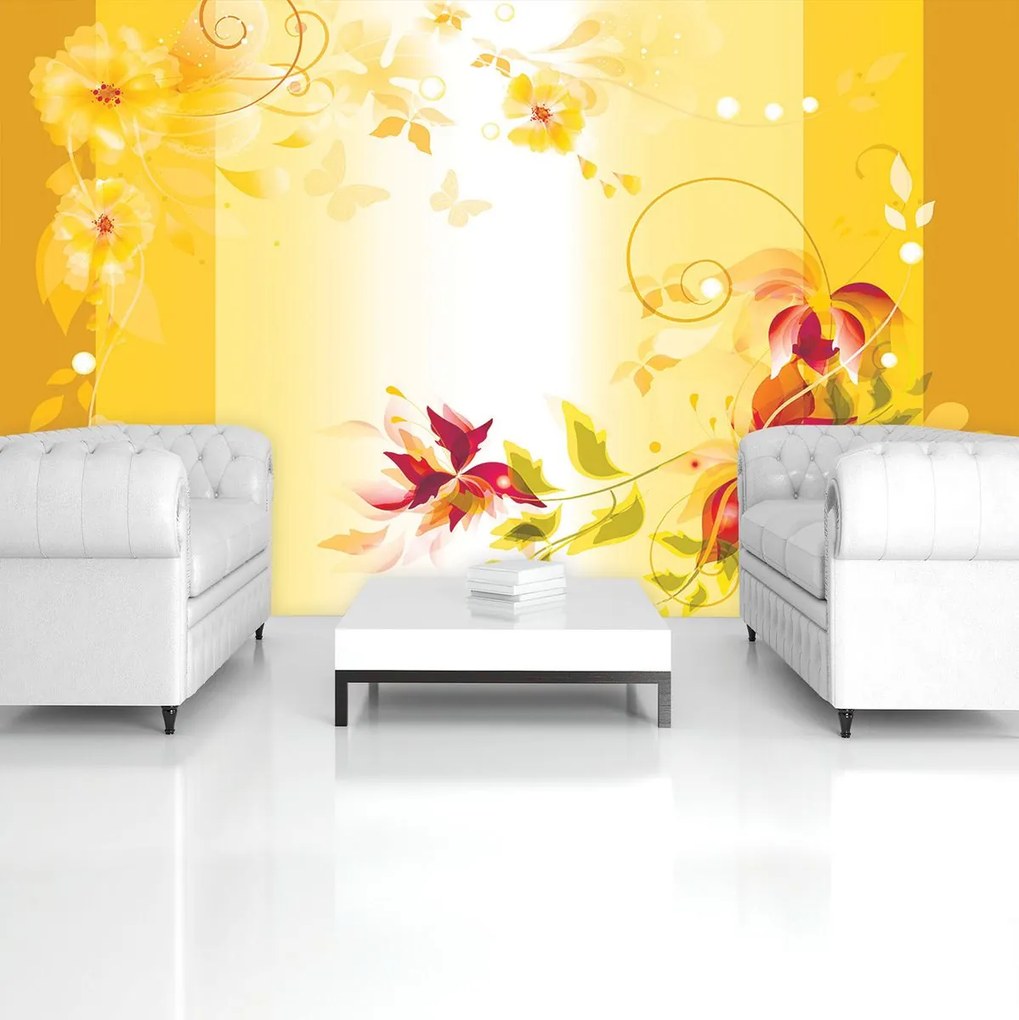 Fototapet - Flori (152,5x104 cm)
