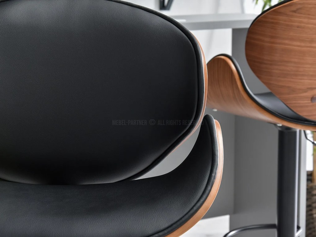 Scaun Hope (nuc închis + negru). Promo -14%. 1110617