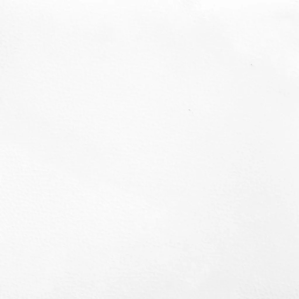 Cadru de pat box spring, alb, 140x190 cm, piele ecologica Alb, 25 cm, 140 x 190 cm