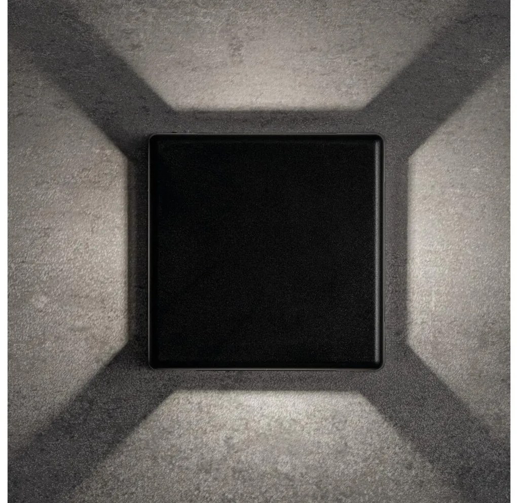 Kanlux 39182 - Aplica de perete LED pentru exterior REFAZI LED/6W/230V IP54, neagră