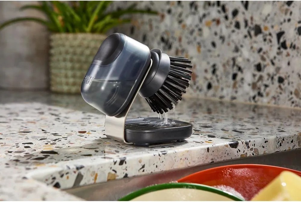 Perie de vase cu rezervor SinkTech – Joseph Joseph