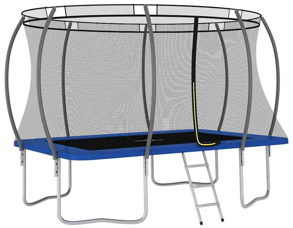 vidaXL Set trambulină dreptunghiulară, 335 x 244 x 90 cm, 150 kg
