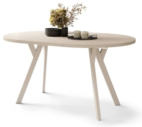 Masă de dining extensibilă ARTUR, bej