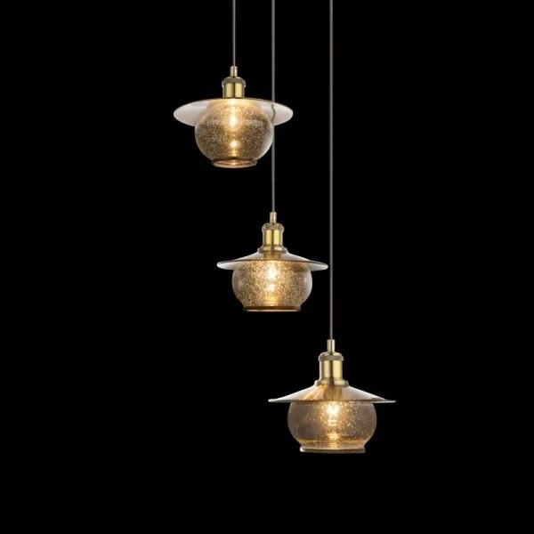 Globo 69030-3H - Corp de iluminat pendul 3xE27/60W