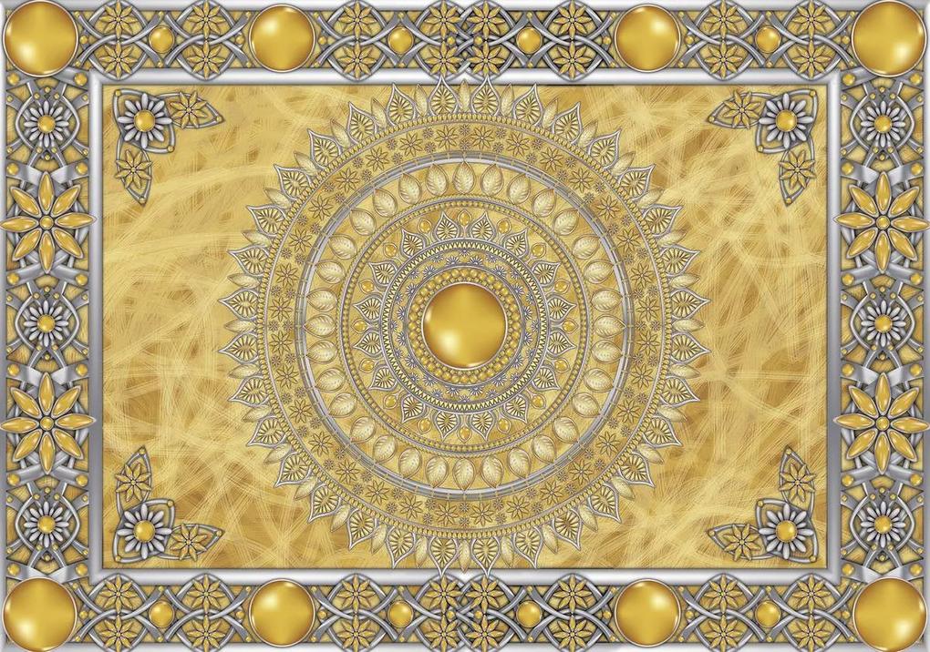 Fototapet - Mandala aurie (152,5x104 cm), în 8 de alte dimensiuni noi