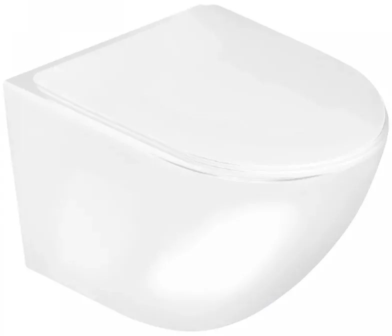 Set rezervor WC montat pe perete Roya Delos WH 83W