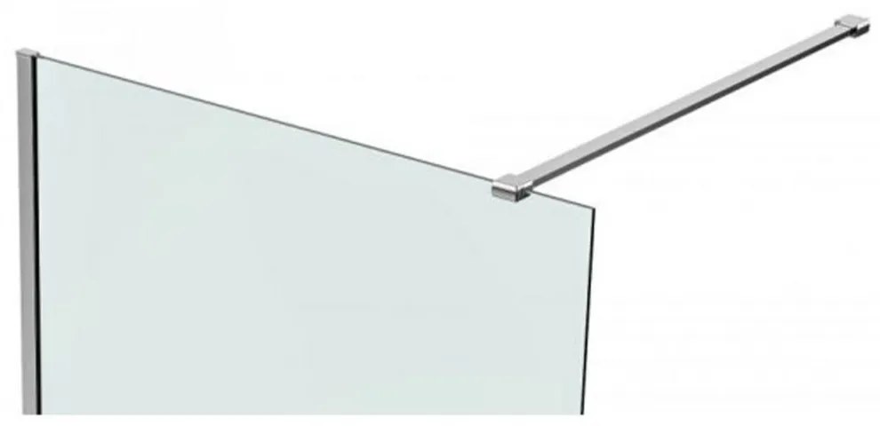 Cabină de duș Walker walk-in WI01-90 90x195 cm, cu sticlă de 8 mm