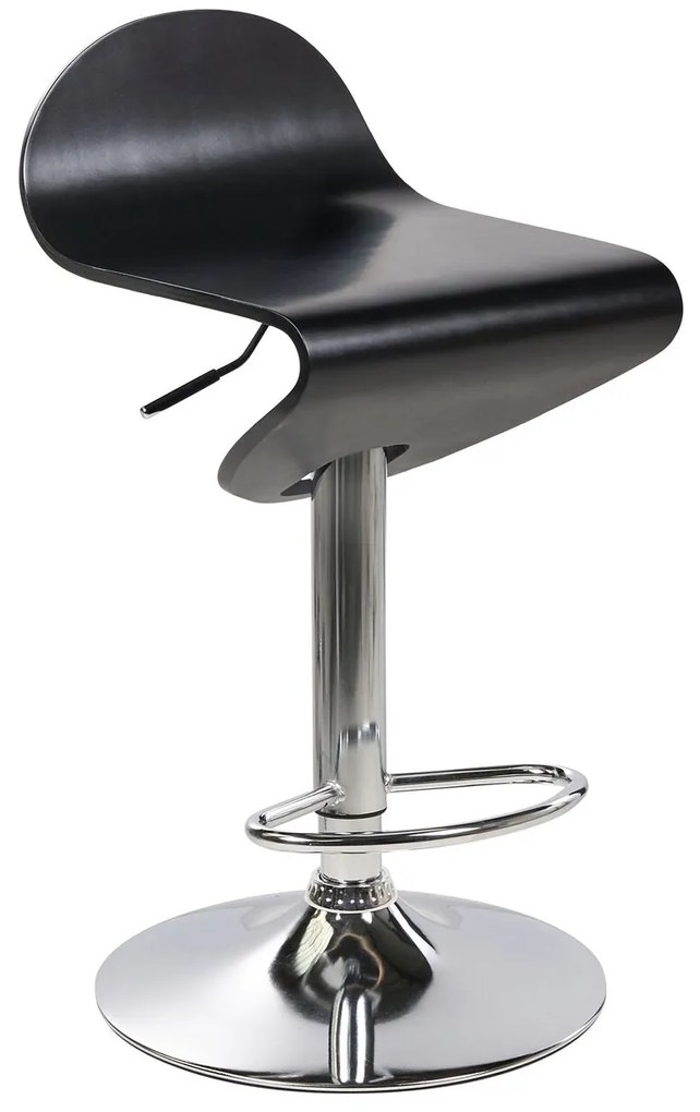 Set 2buc scaune tip bar Livza (negru). 1080971