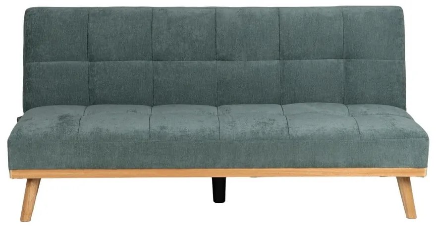 Canapea turcoaz extensibilă cu tapițerie din chenille 178 cm – Ixia