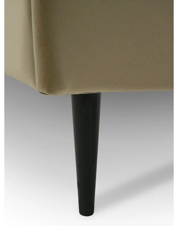 Pat pentru copii bej 90x200 cm Mercury – Scandic