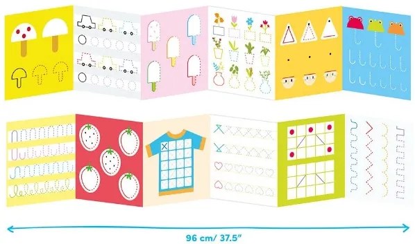 CARTE DE COLORAT SI TRASAT LINII, READY TO TRACE - BANANA PANDA (BP50159)