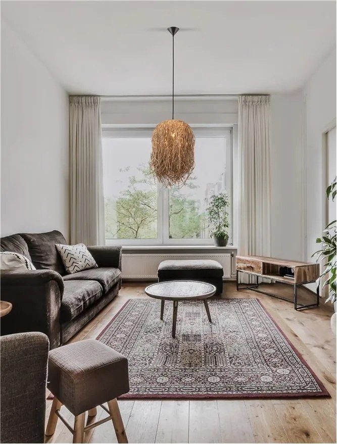 Lustra boho style design natural Hay