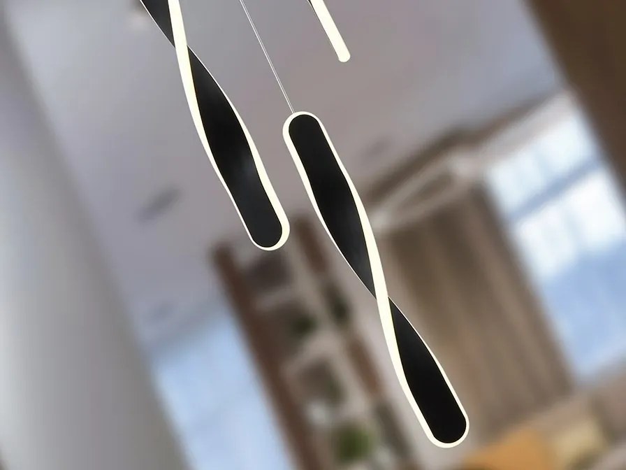 Lustra LED suspendata design modern Twist
