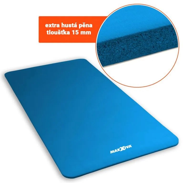 MAXXIVA Covor de gimnastică 190x100x1,5 cm, albastru