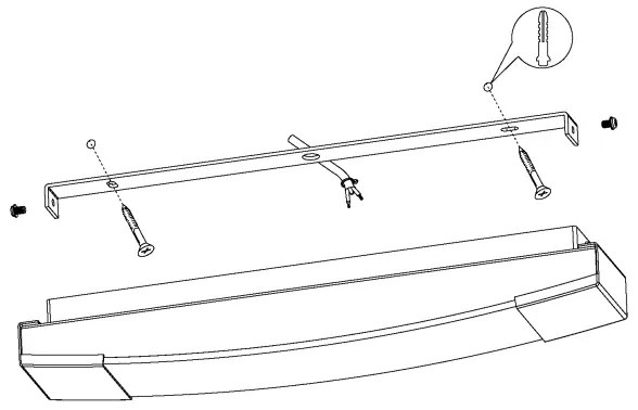 Eglo 97718 - Iluminat oglindă baie LED SIDERNO LED/8,3W/230V