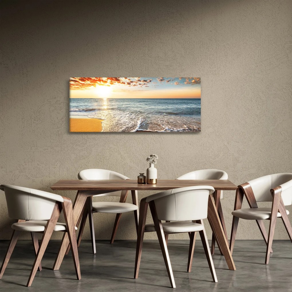 Tablou - Răsărit de soare (120x50 cm)