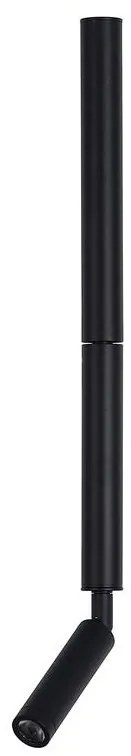 Aplica de perete cu reader LED Architect negru