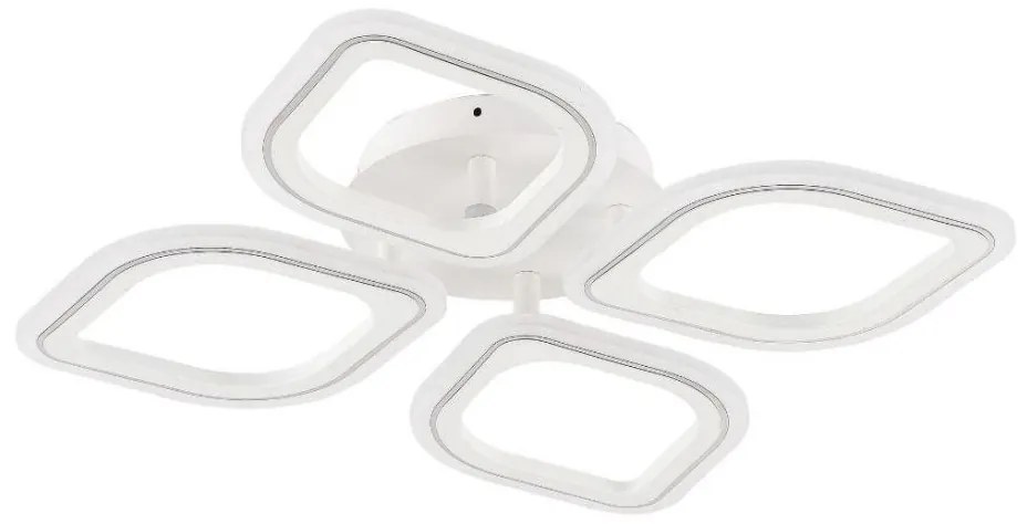 Plafonieră LED dimabilă Zuma Line MS236040R-WH ILLUMIA LED/30W/230V 3000-6000K alb + telecomandă