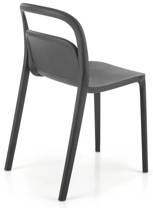 Scaun de bucaterie Lipa, negru