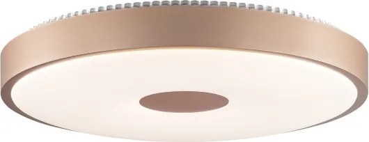 Brilliant - Plafonieră LED TAVIS LED/24W/230V diam. 44,5 cm aur roz