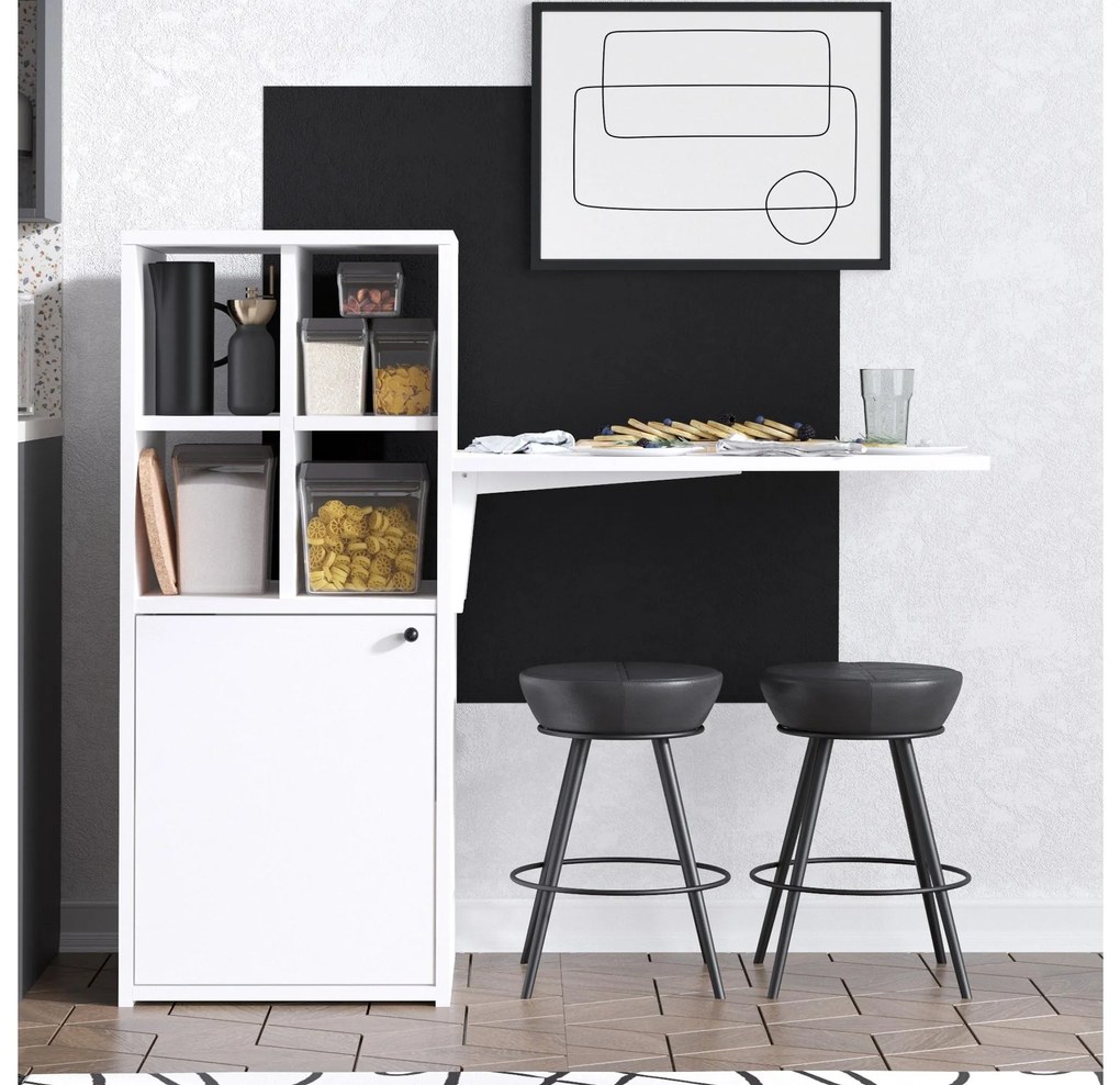Masă PC Mixity (Alb + Negru). 1089379