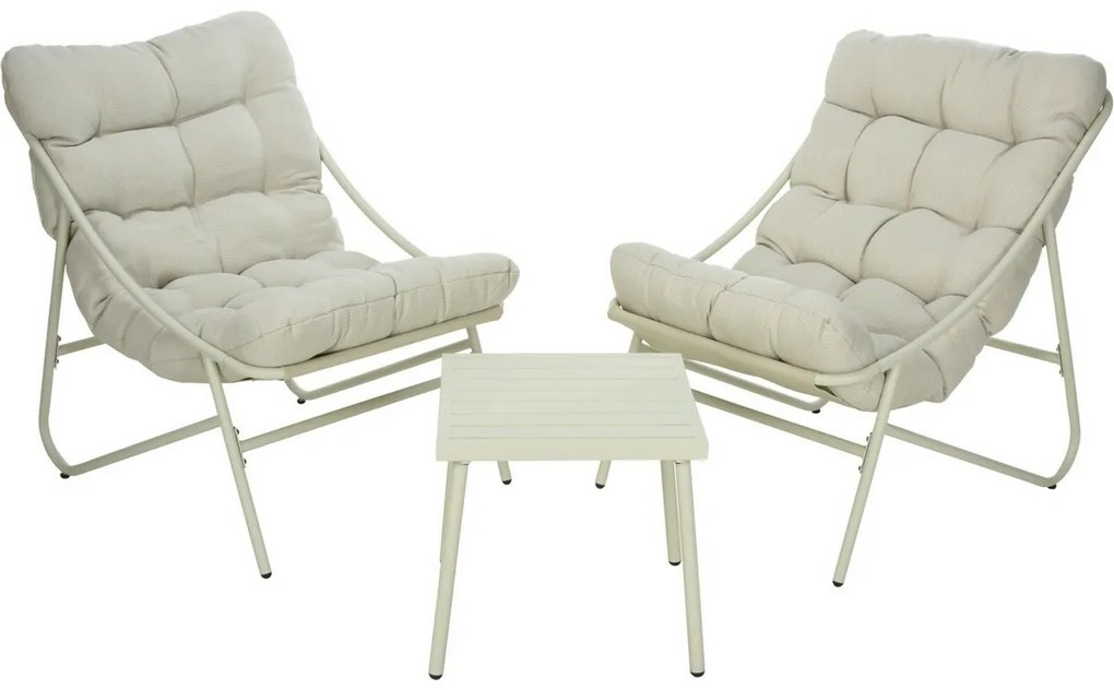Set mobilier de grădină Relax, 3 buc