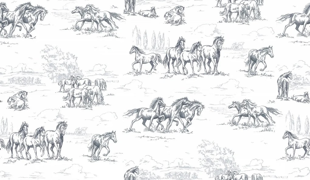 Tapet Horse Herd, Rebel Walls