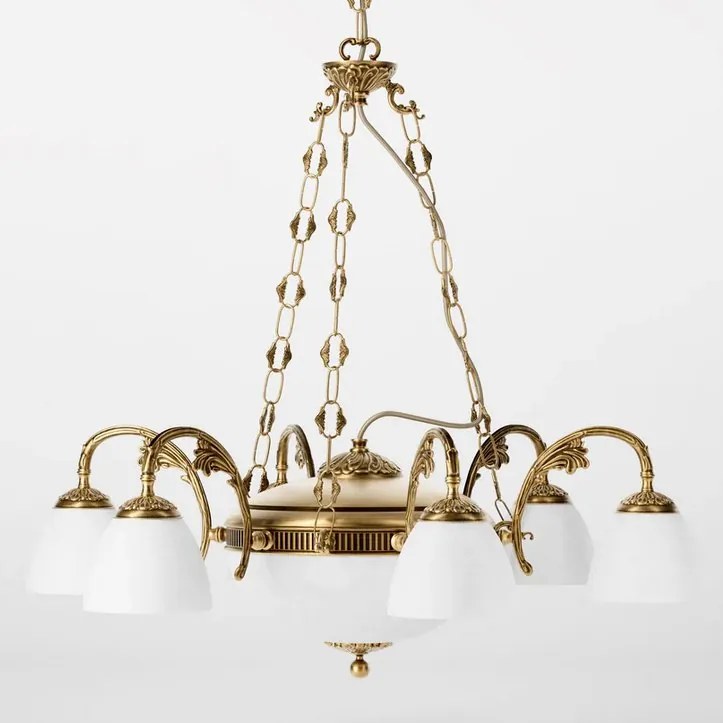 Candelabru din alama stil Art Nouveau Beatrice