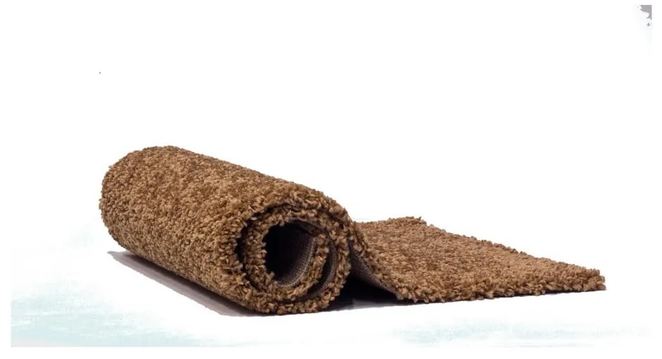 Covor Universal Aqua Liso, 57 x 110 cm, maro