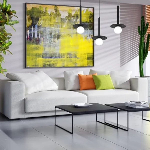 Lustră pe cablu FUTURA 3xG9/7W/230V neagră