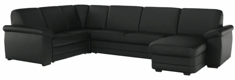 Coltar Living Extensibil BITER U Negru Dreapta