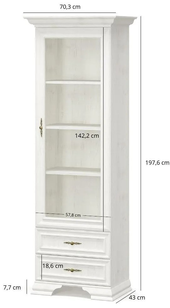 Vitrină Incantatos 2 (pin andersen) . 1116889