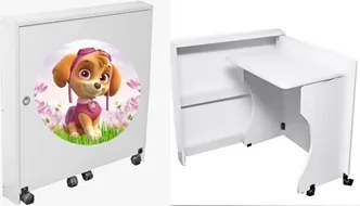 Birou pliabil Paw Patrol Pink