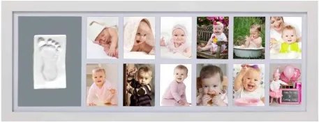 Adora - Kit rama foto cu amprenta mulaj manuta sau piciorus - Baby's First Year