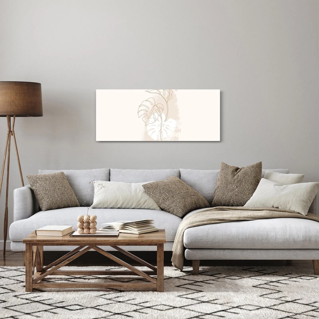 Tablou - Monstru de linie N⁰1 (120x50 cm)