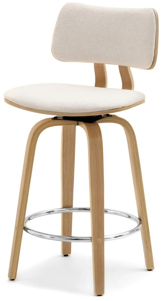 Scaun Heindrich (crem + stejar). 1110626
