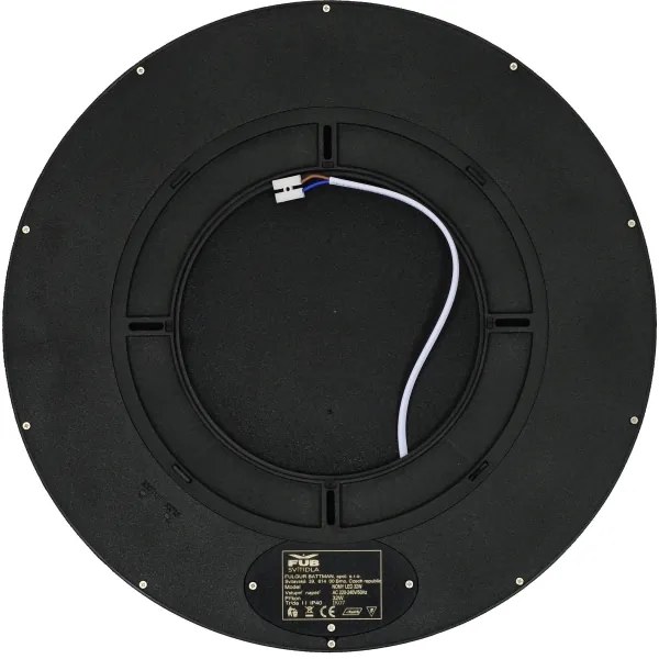 Plafonieră LED cu senzor Fulgur s-42589 NOMY-S 32W/230V 3000/4000/6000K IP40 negru