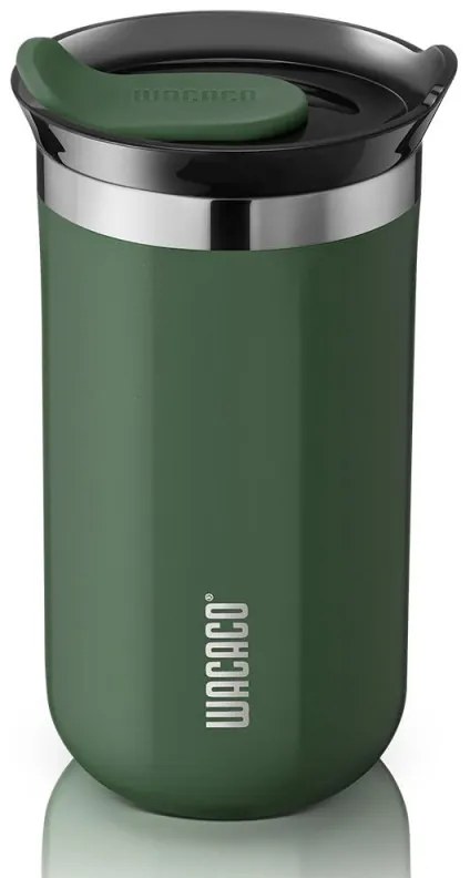 Cana termos Wacaco Octaroma Lungo Pomona Green, 300ml, Izolata in vid, Pereti dubli, Fara BPA, Verde