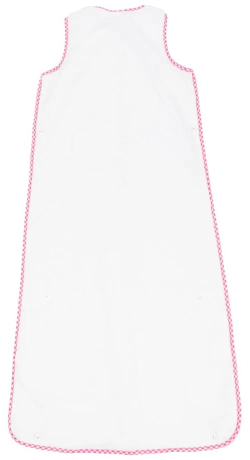 Sac de dormit pentru copii Tiseco Home Studio, alb- roz