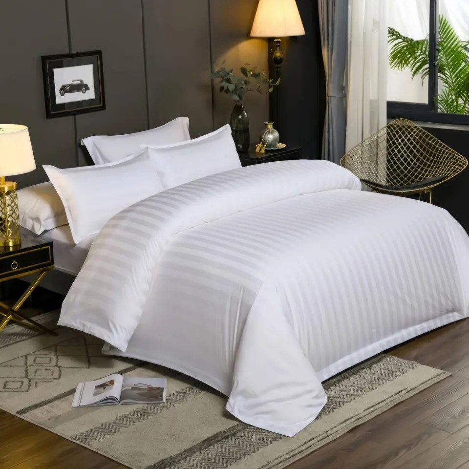LENJERIE PAT DAMASC 80% BUMBAC – KING SIZE