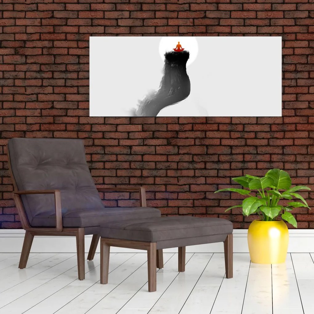 Tablou - Meditație în vârf (120x50 cm)
