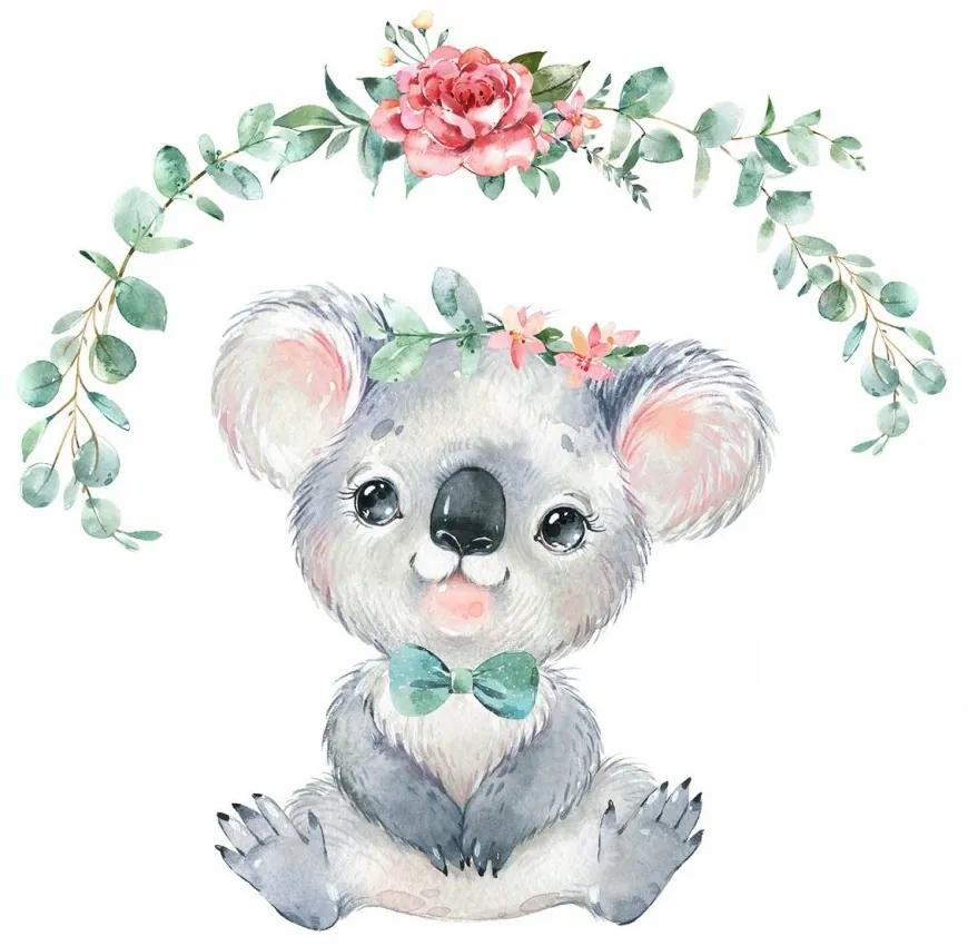 Autocolant drăguț de perete cu urs koala