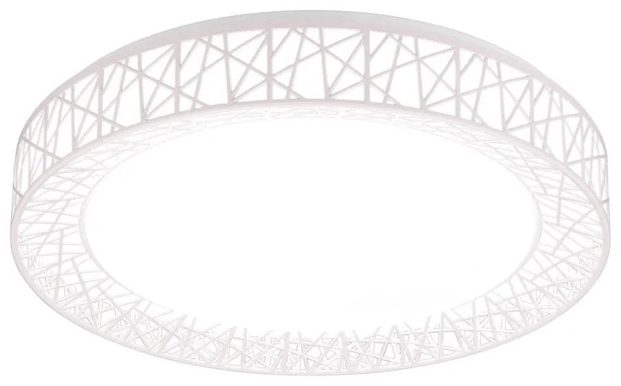 Plafonieră albă LED ø 48 cm Cluster – Trio
