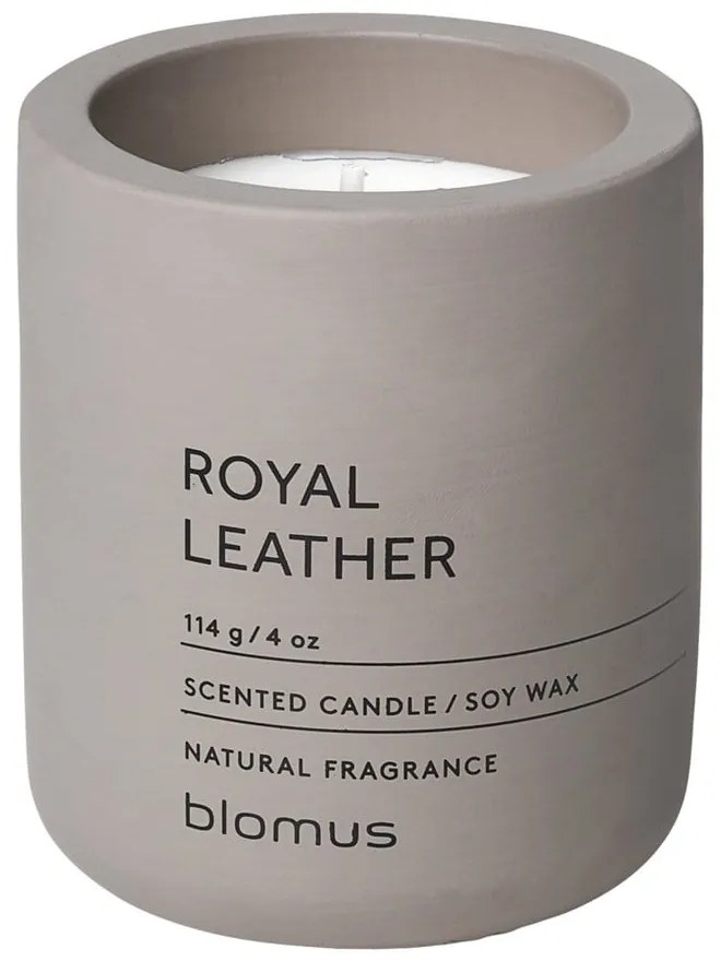 Lumânare parfumată din ceară de soia timp de ardere 24 h Fraga: Royal Leather – Blomus