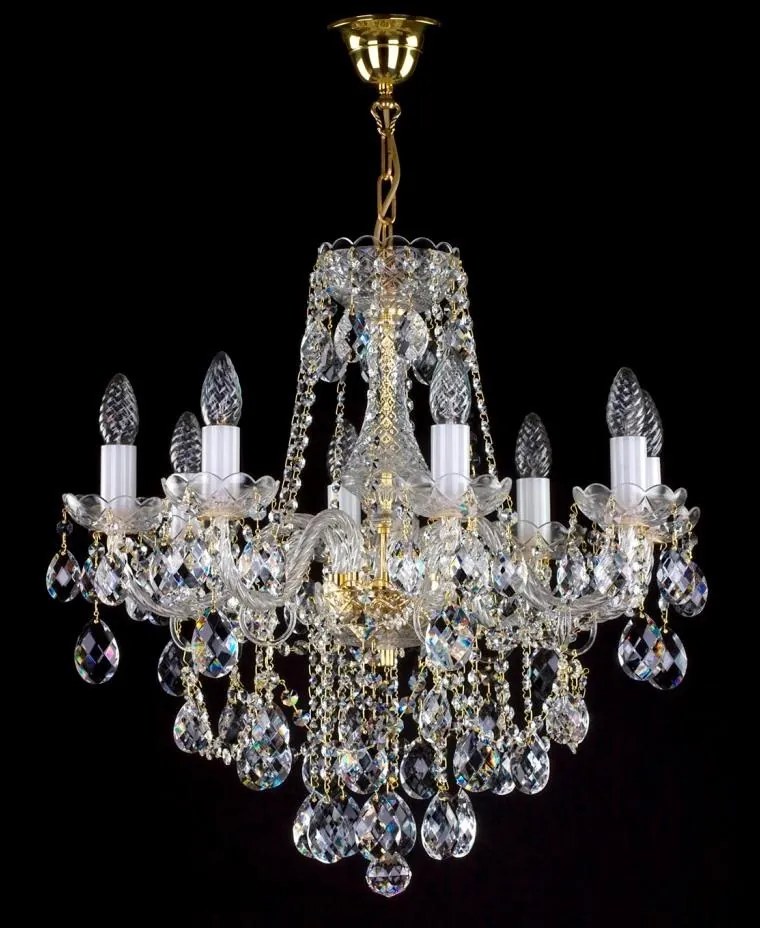 Candelabru Cristal Bohemia Exclusive 8 brate, diam. 59cm Jessica VIII CE