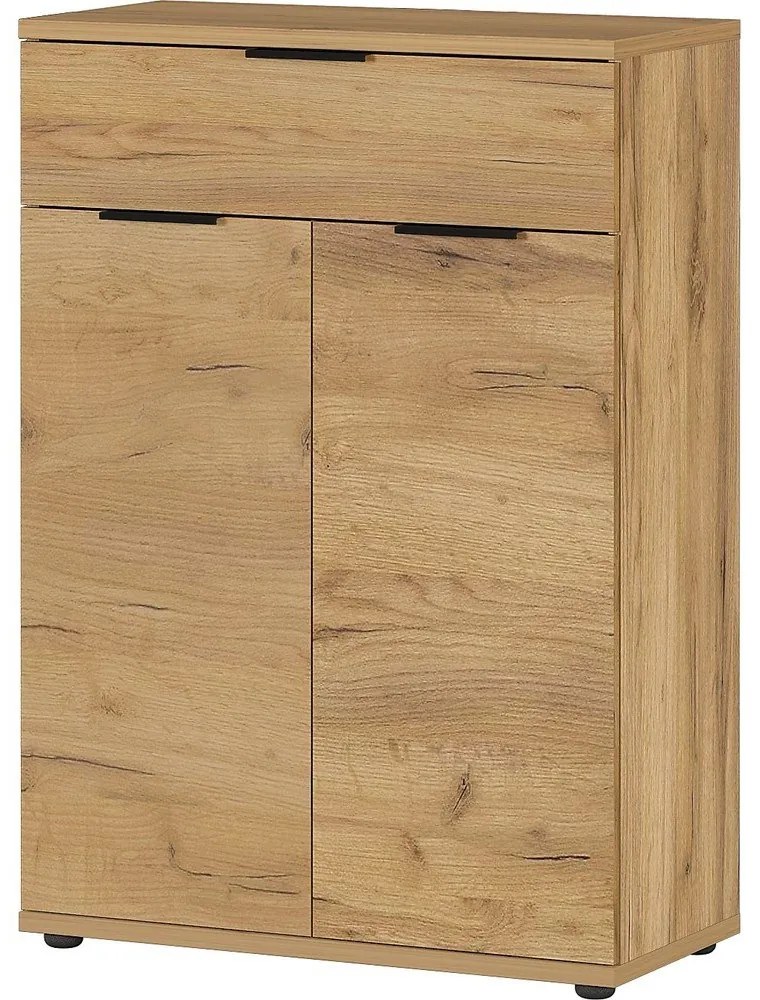Pantofar în decor de stejar cu sertare Fremont - Germania