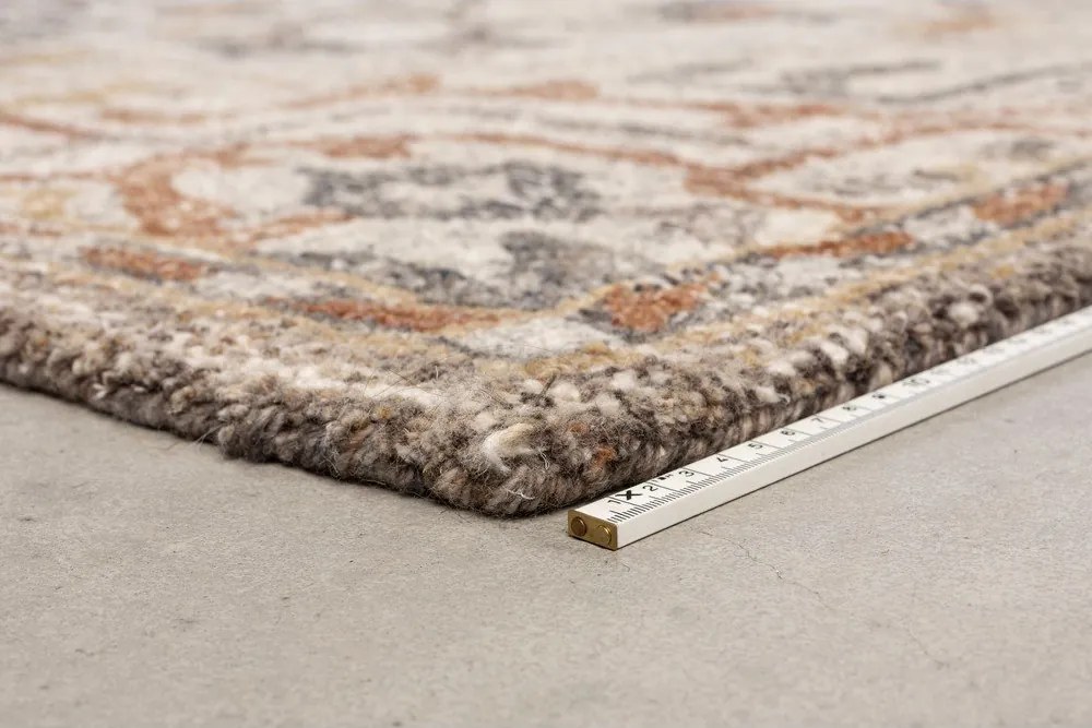 Covor bej din amestesc de lână 200x300 cm Amori – Dutchbone