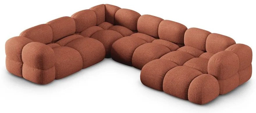 Colțar cărămiziu (cu colț pe partea stângă/în formă de "U") Loretto – Cosmopolitan Design