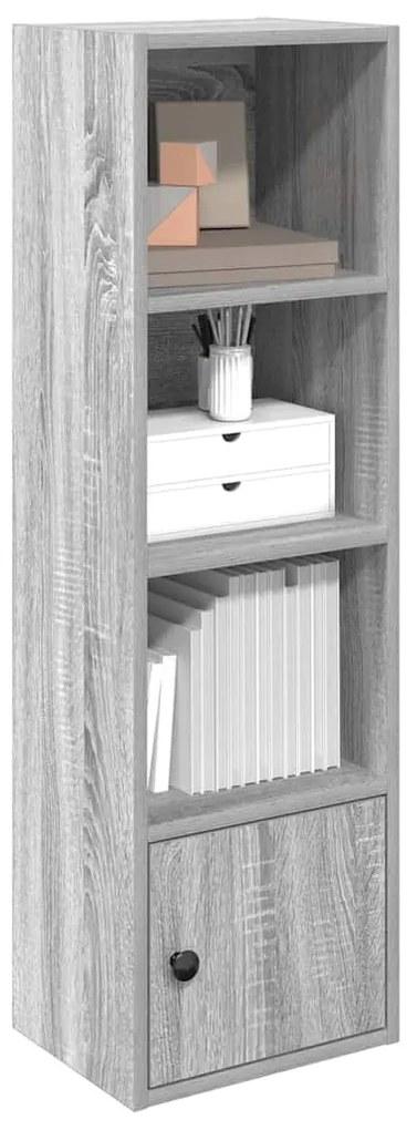 vidaXL Bibliotecă, gri sonoma, 31x24x102 cm, lemn prelucrat