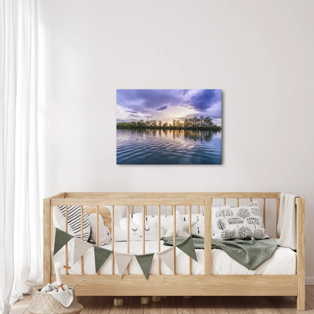 Tablou cu lac (70x50 cm)